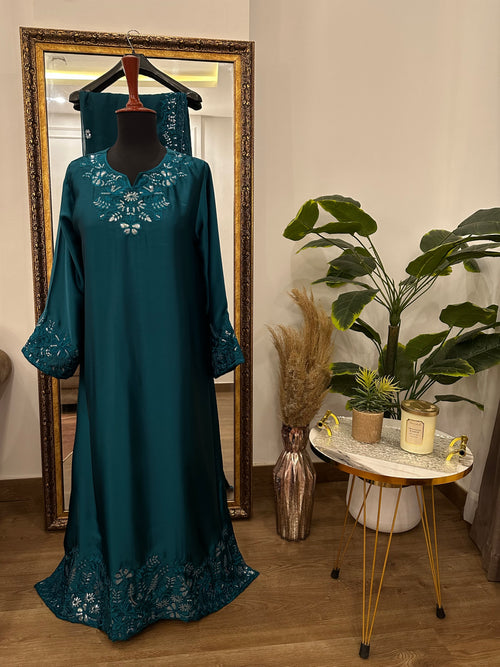 Aaira kaftan Teal