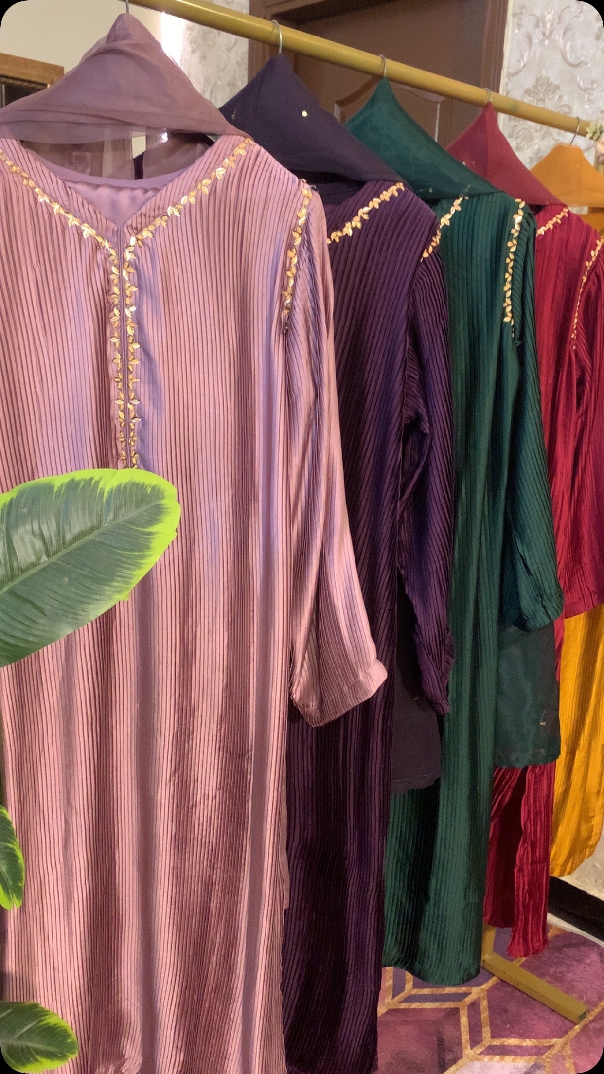 Nazneen Crush Silk Set