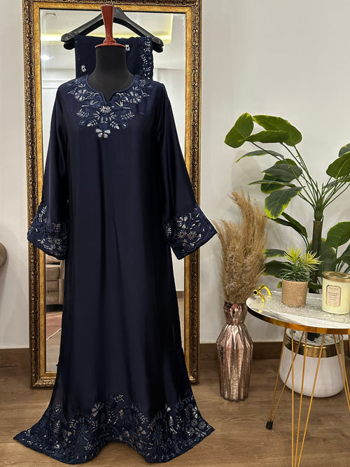 Aaira kaftan neavy blue