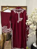 Anousha silk Maroon