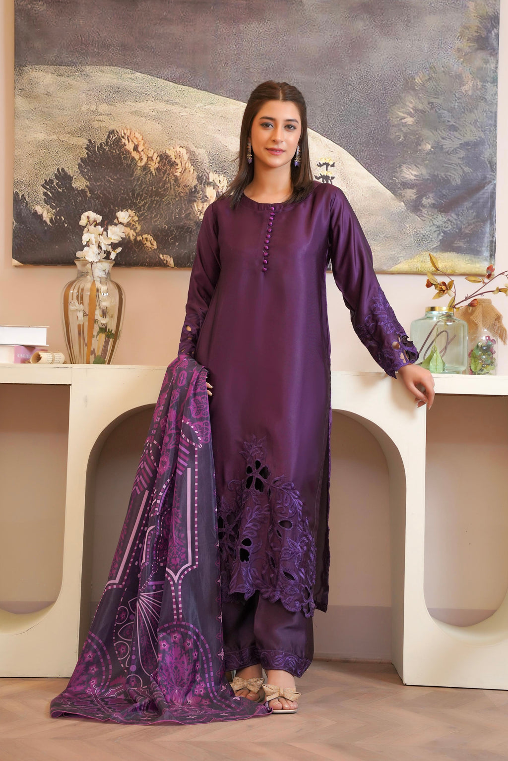 Noor Silk Plum