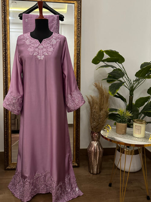 Aaira kaftan levender