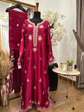Mehru Kaftan Hotpink