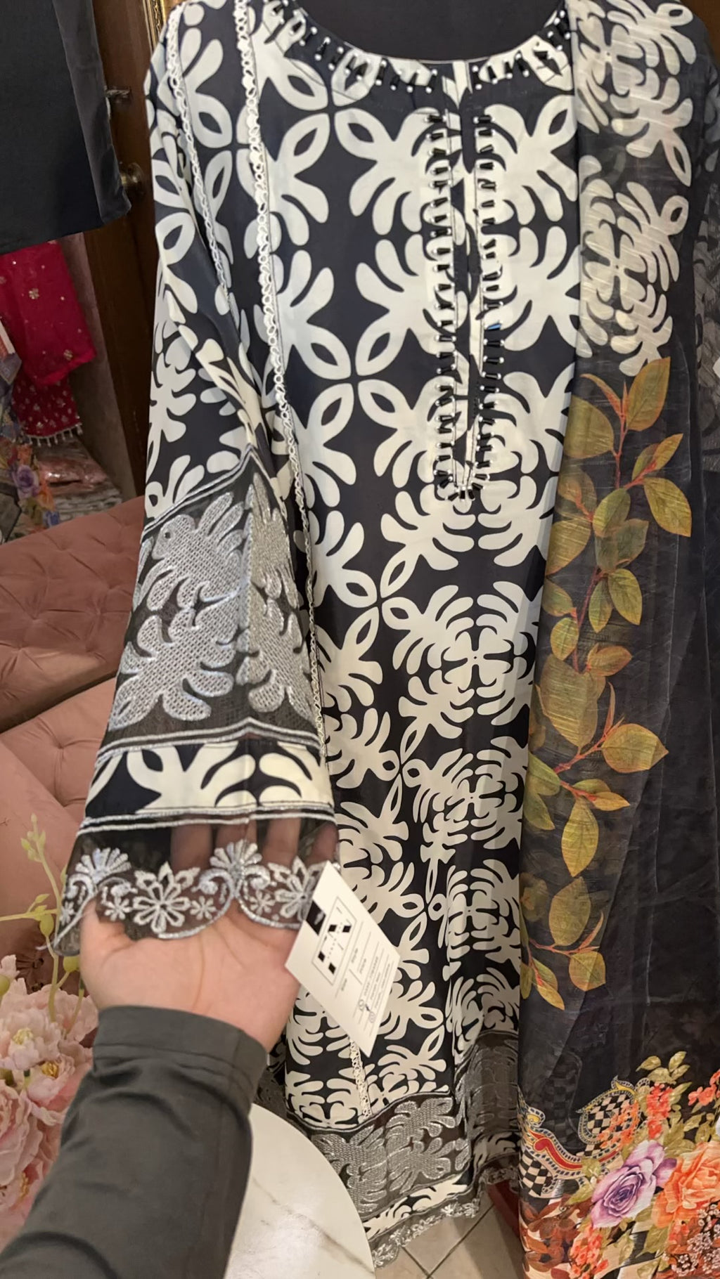 Cotton Printed Silk