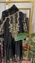 Zarmina Silk Black