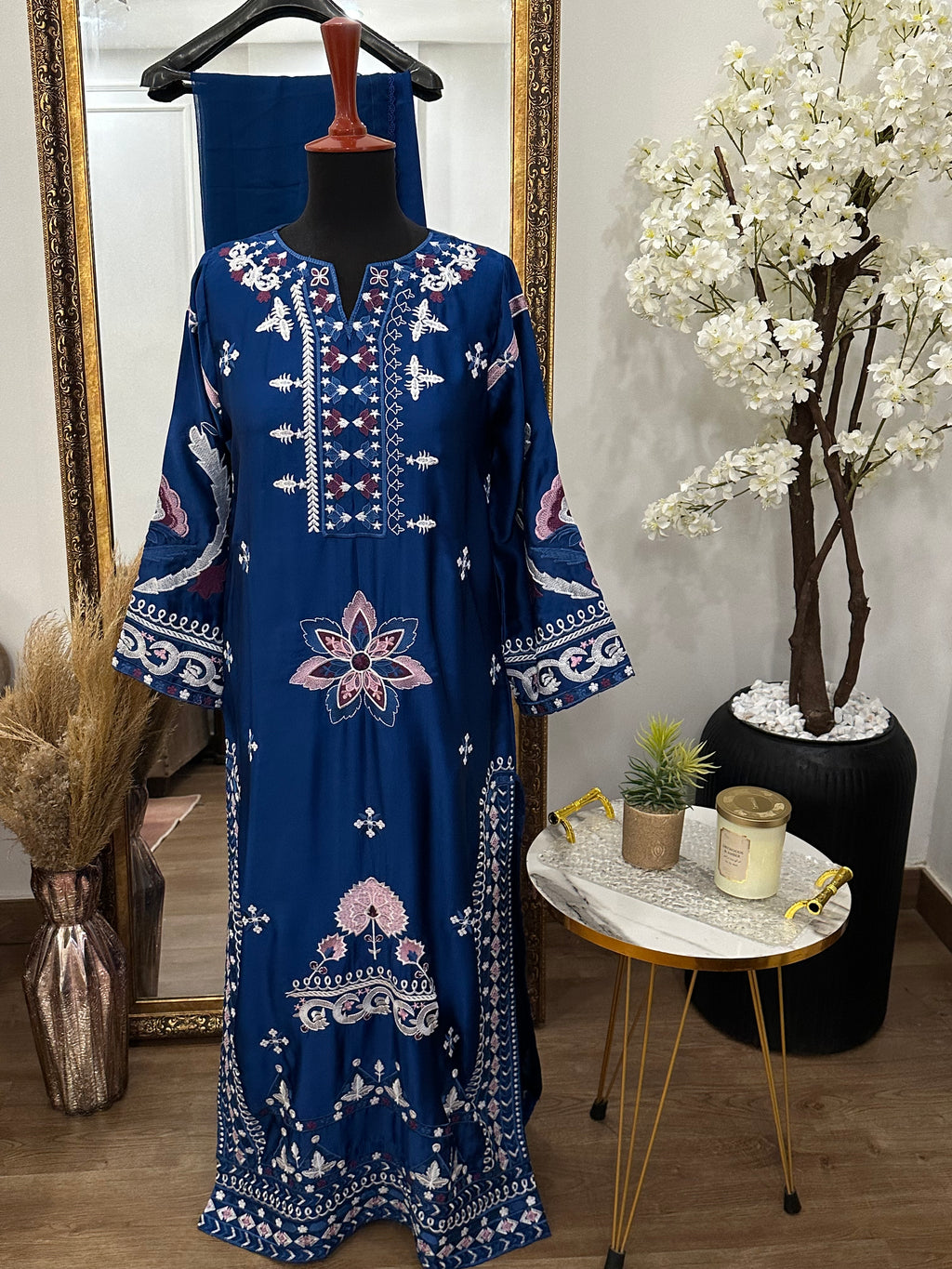 Aliza kaftan Blue