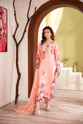 Alishba Kaftan - Peachy Pink