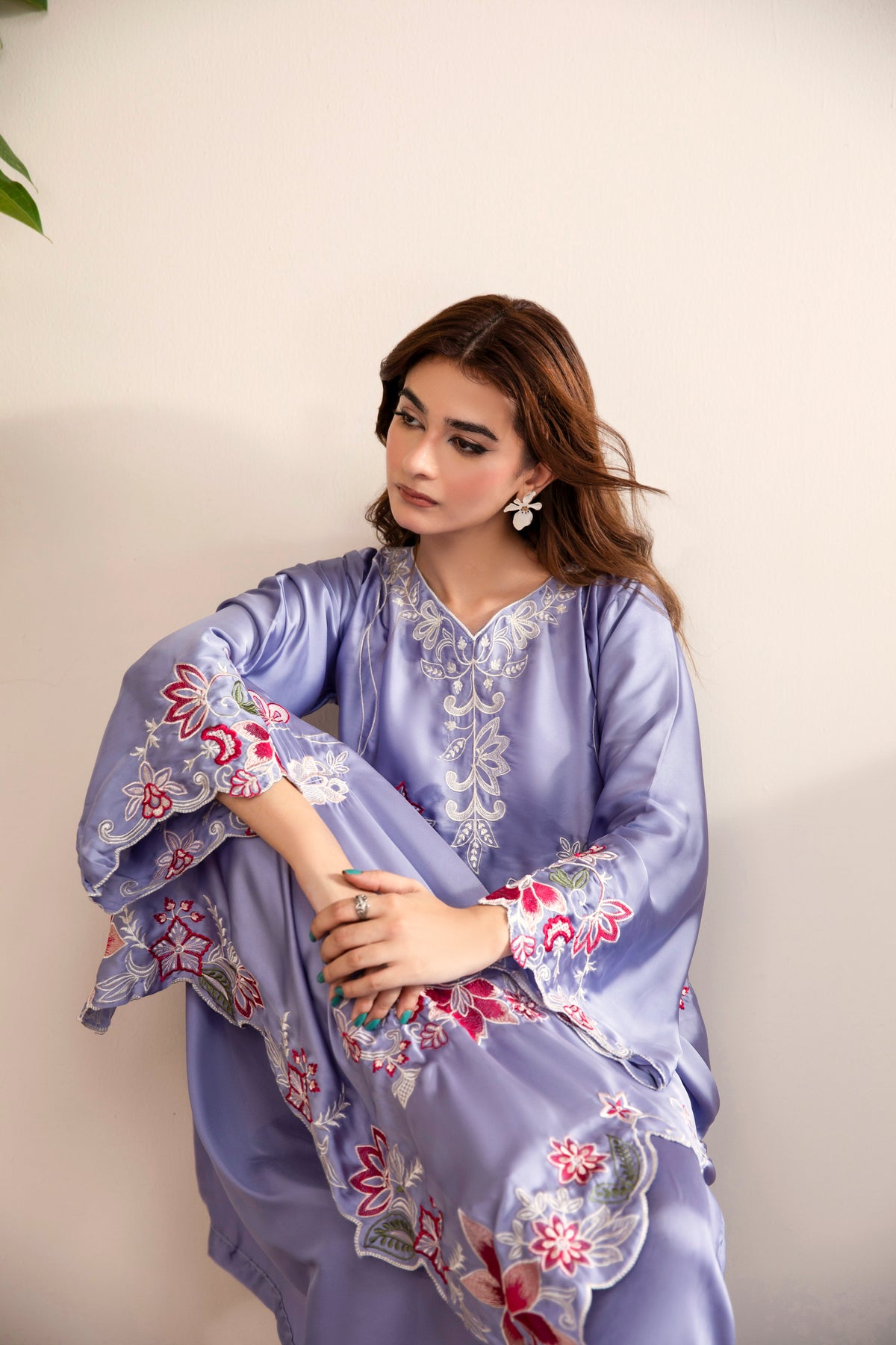 Ishaal kaftan Lilac