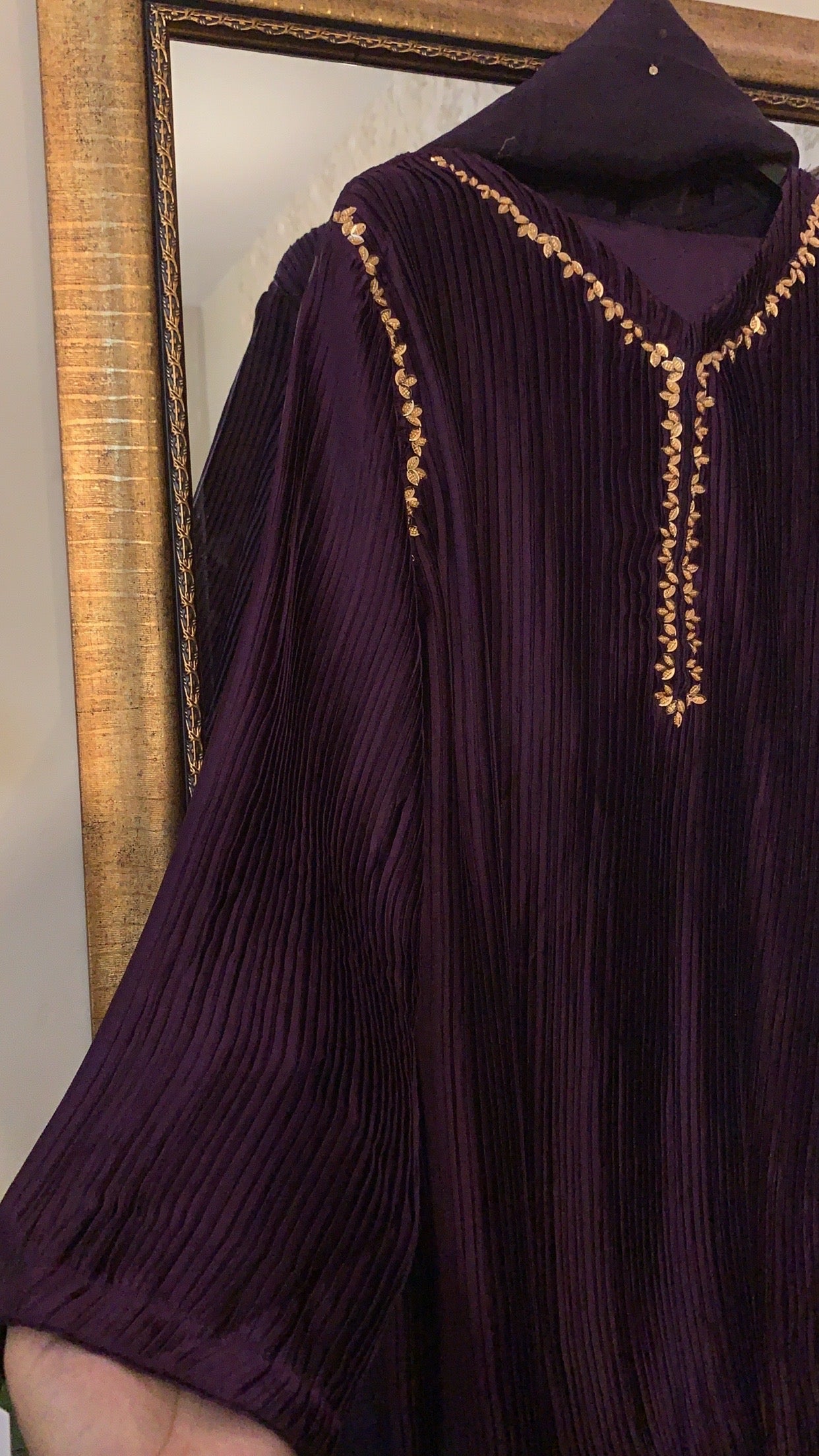 Nazneen Crush Silk Set