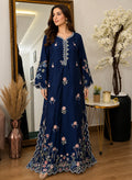 Ranjha kaftan Blue