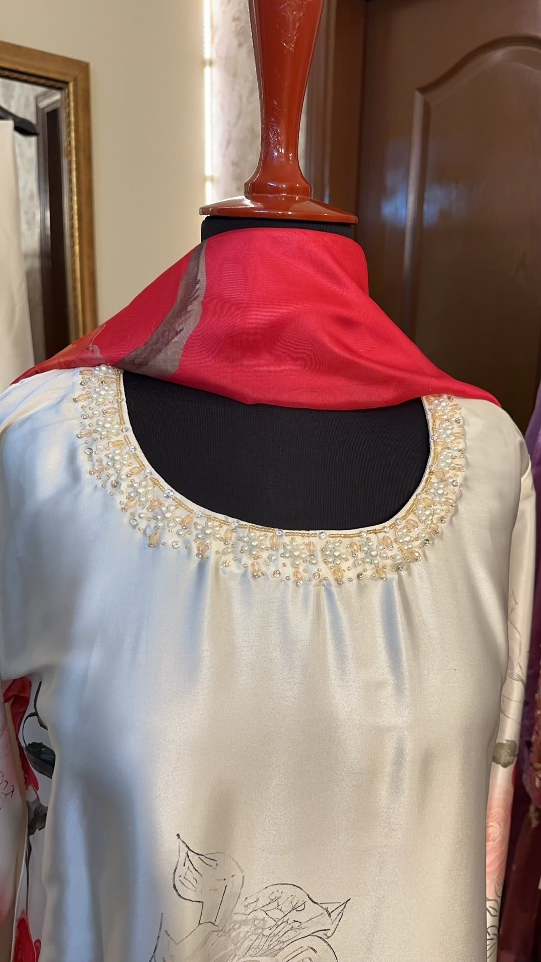 White Floral Digital