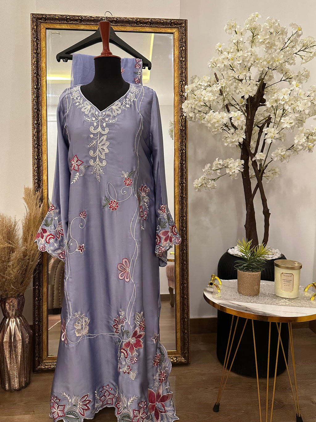 Ishaal kaftan Lilac