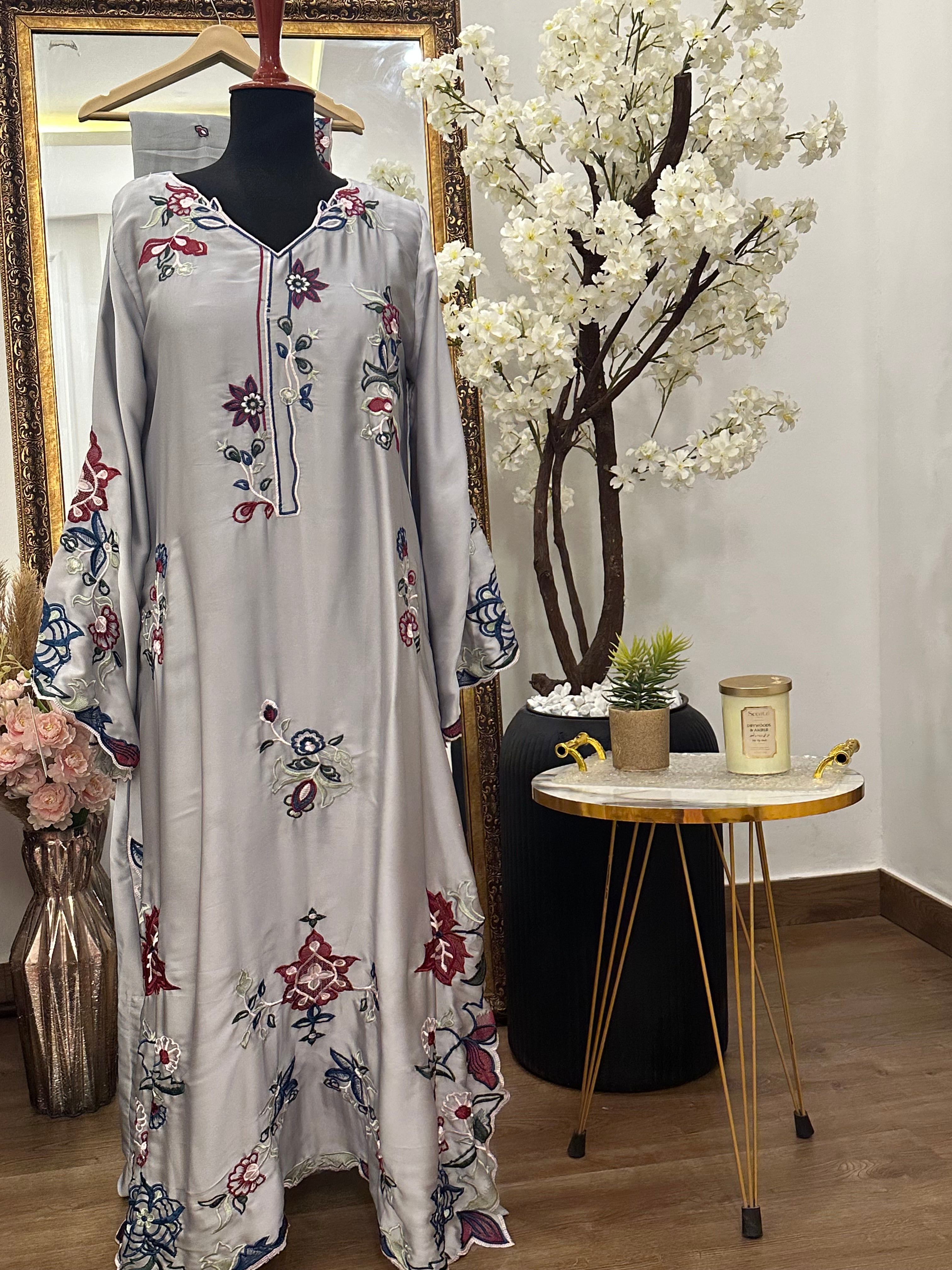 Alishba silver grey