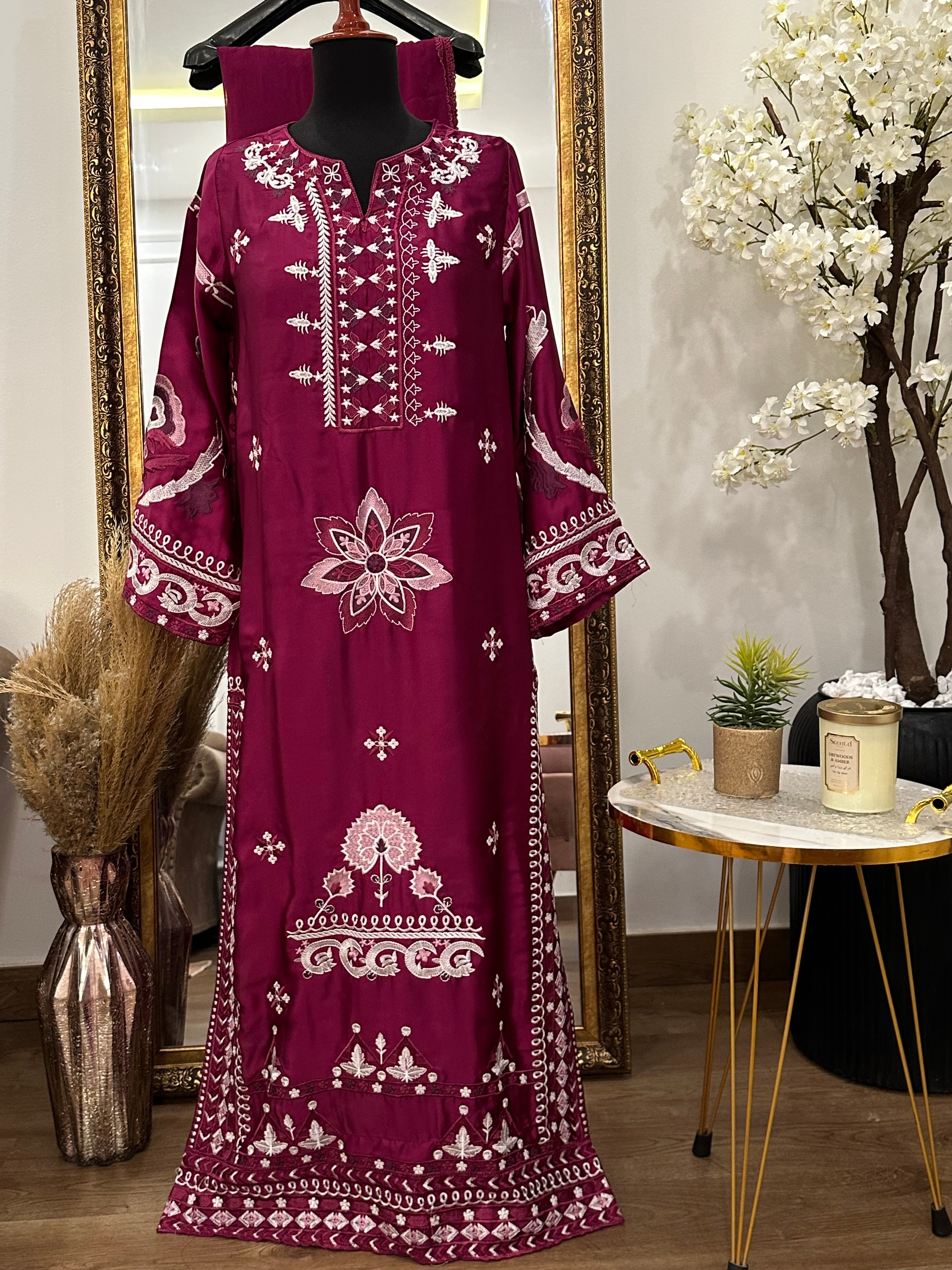 Aliza kaftan Purple