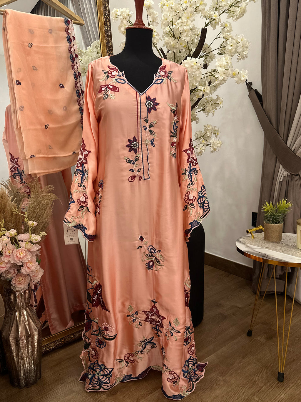 Alishba Peachy Pink