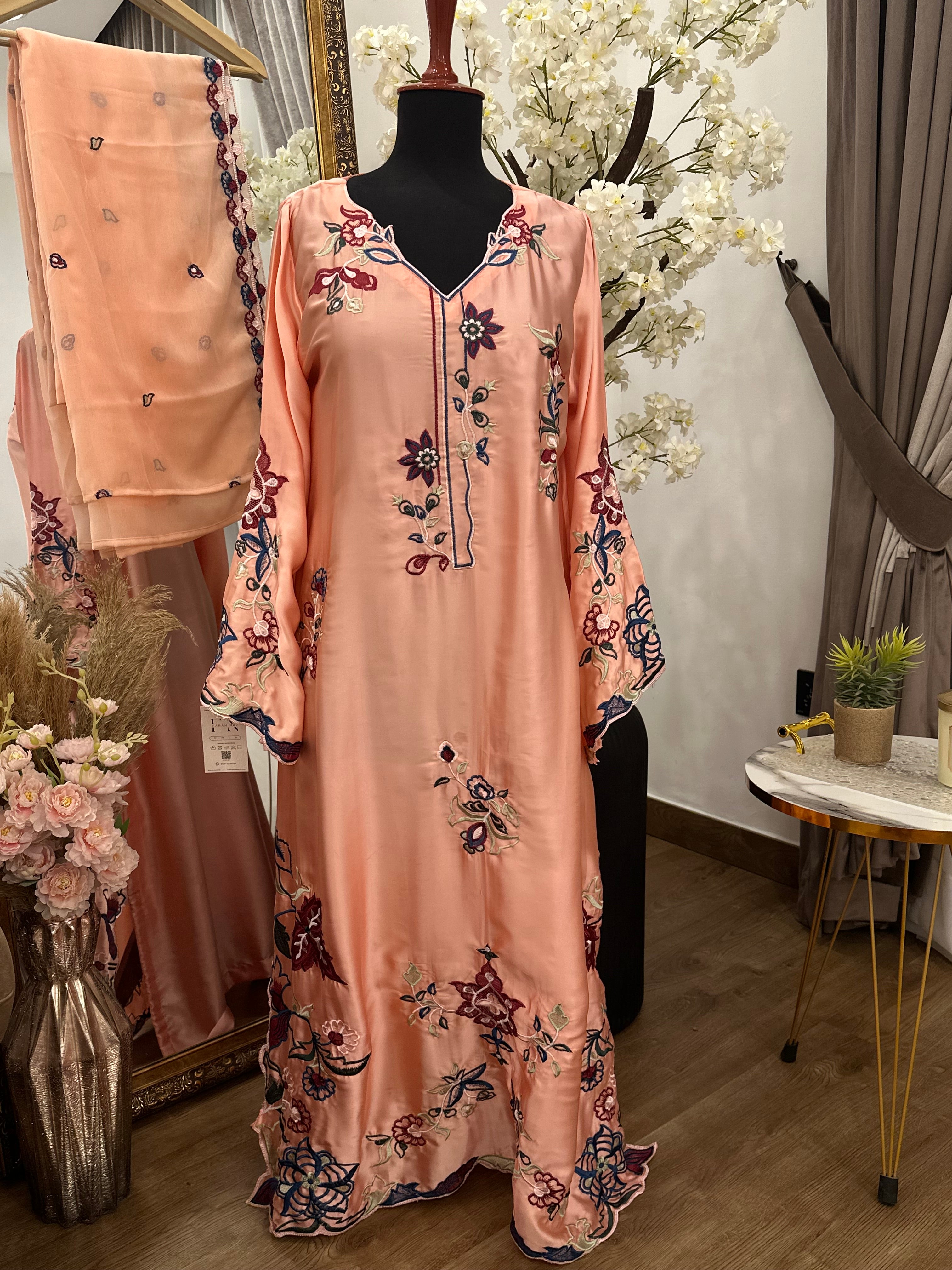 Alishba Peachy Pink
