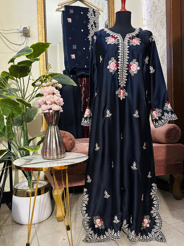 Mehru Kaftan Blue