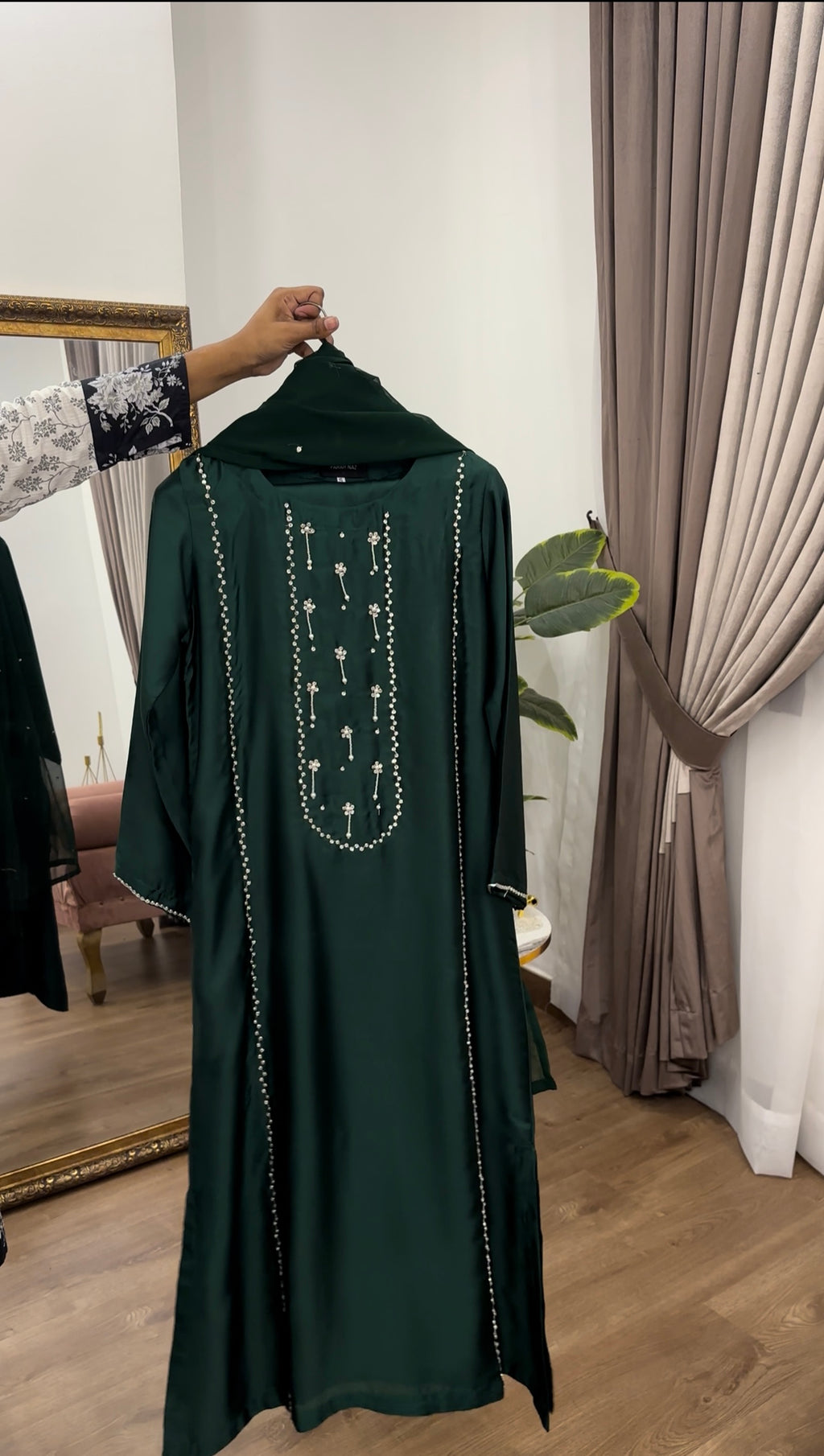 Rimestone Kaftan Bottle Green