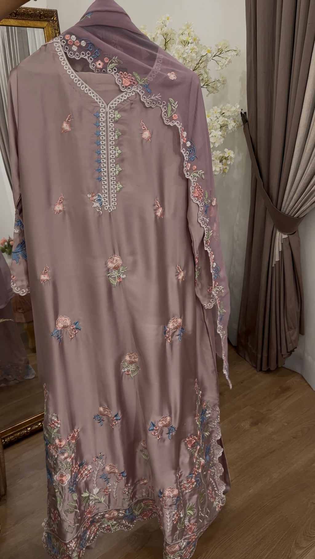 Ranjha kaftan Lilac