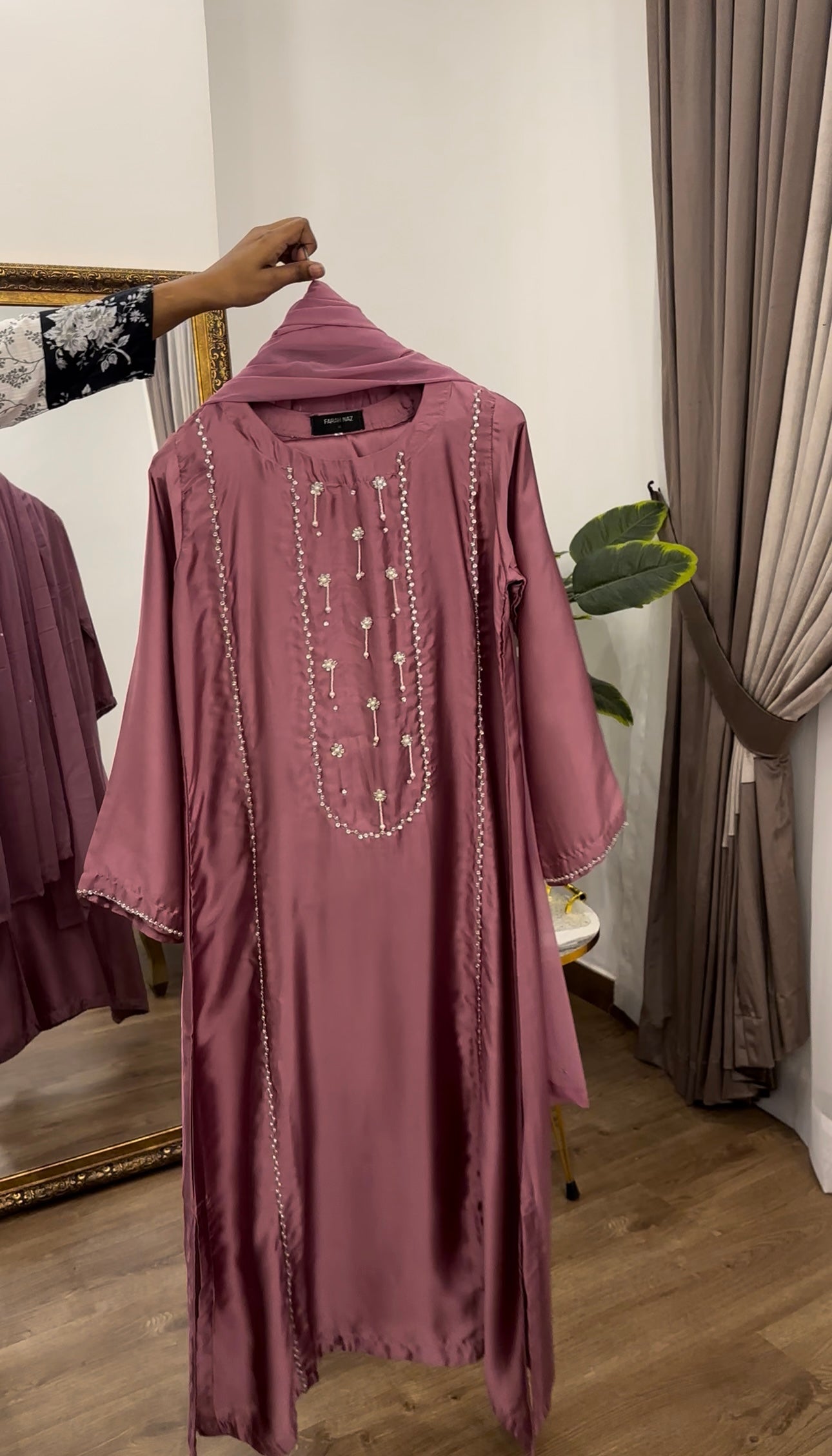 Rimestone Kaftan Lilac