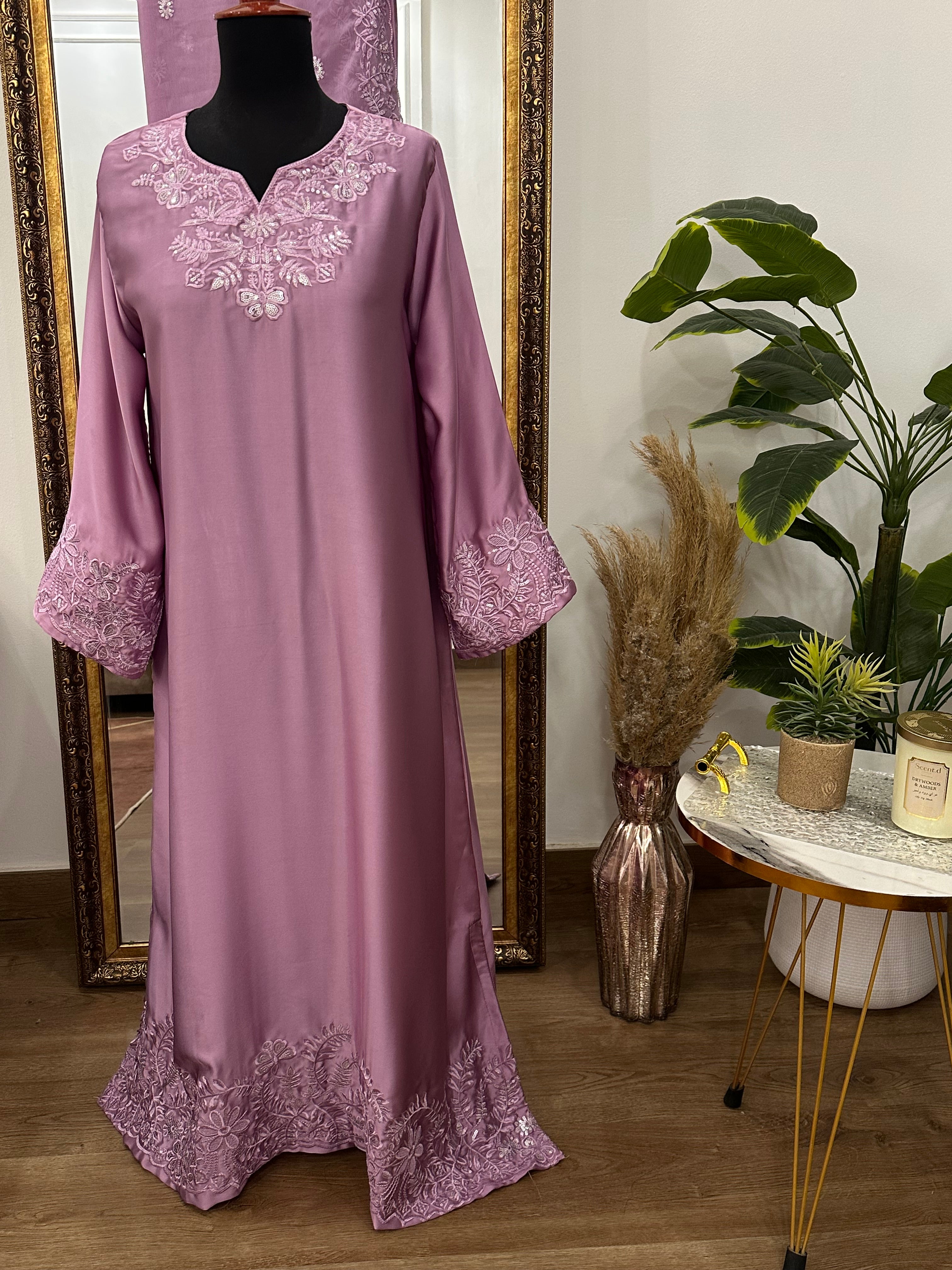 Aaira kaftan levender