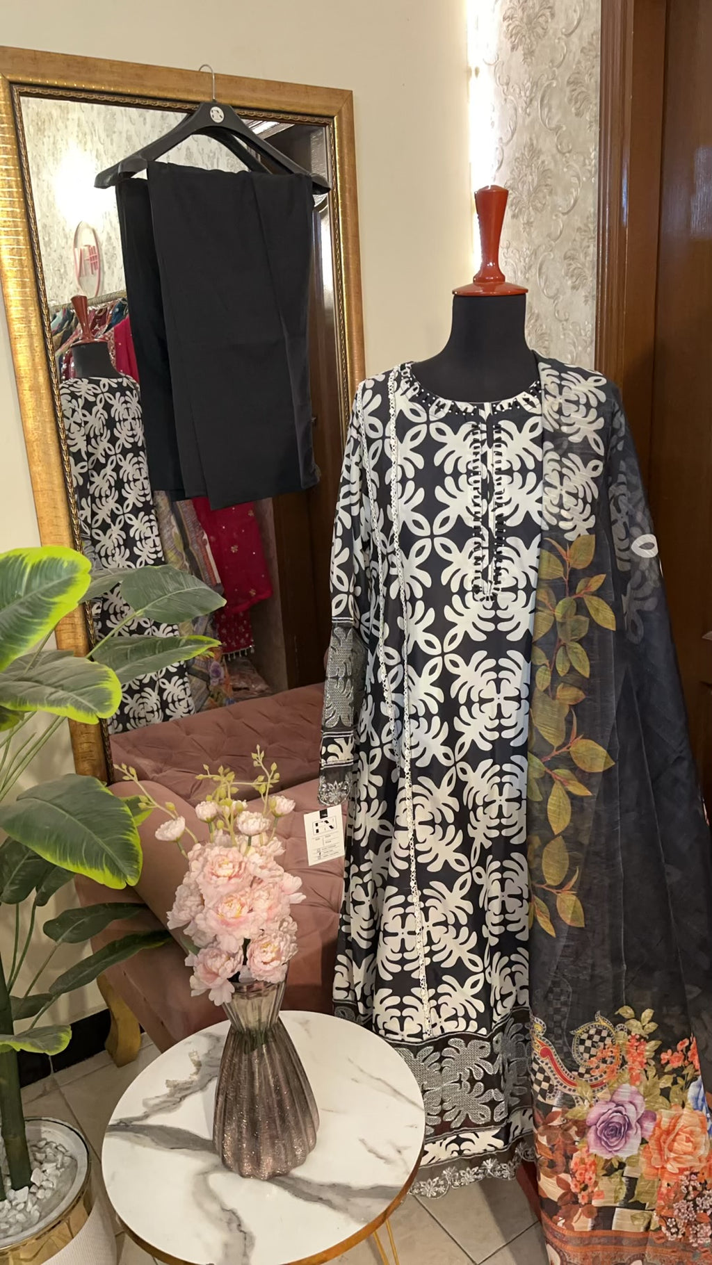 Cotton Printed Silk
