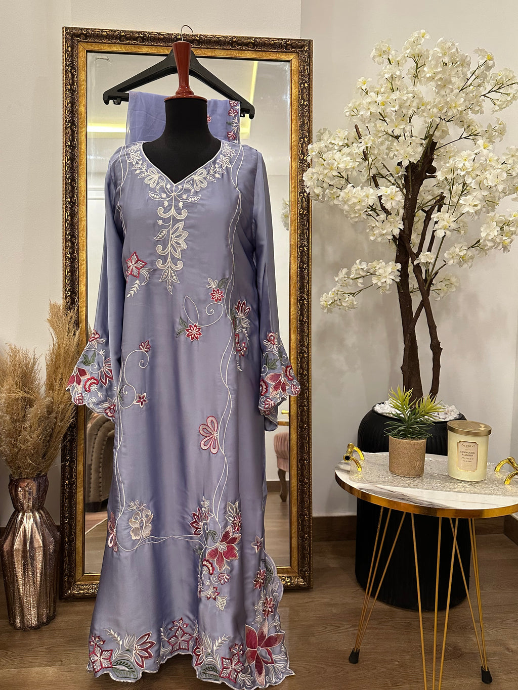 Ishaal kaftan Lilac