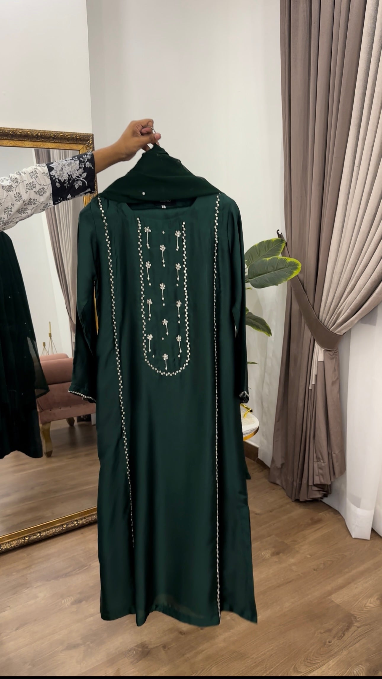 Rimestone Kaftan Bottle Green