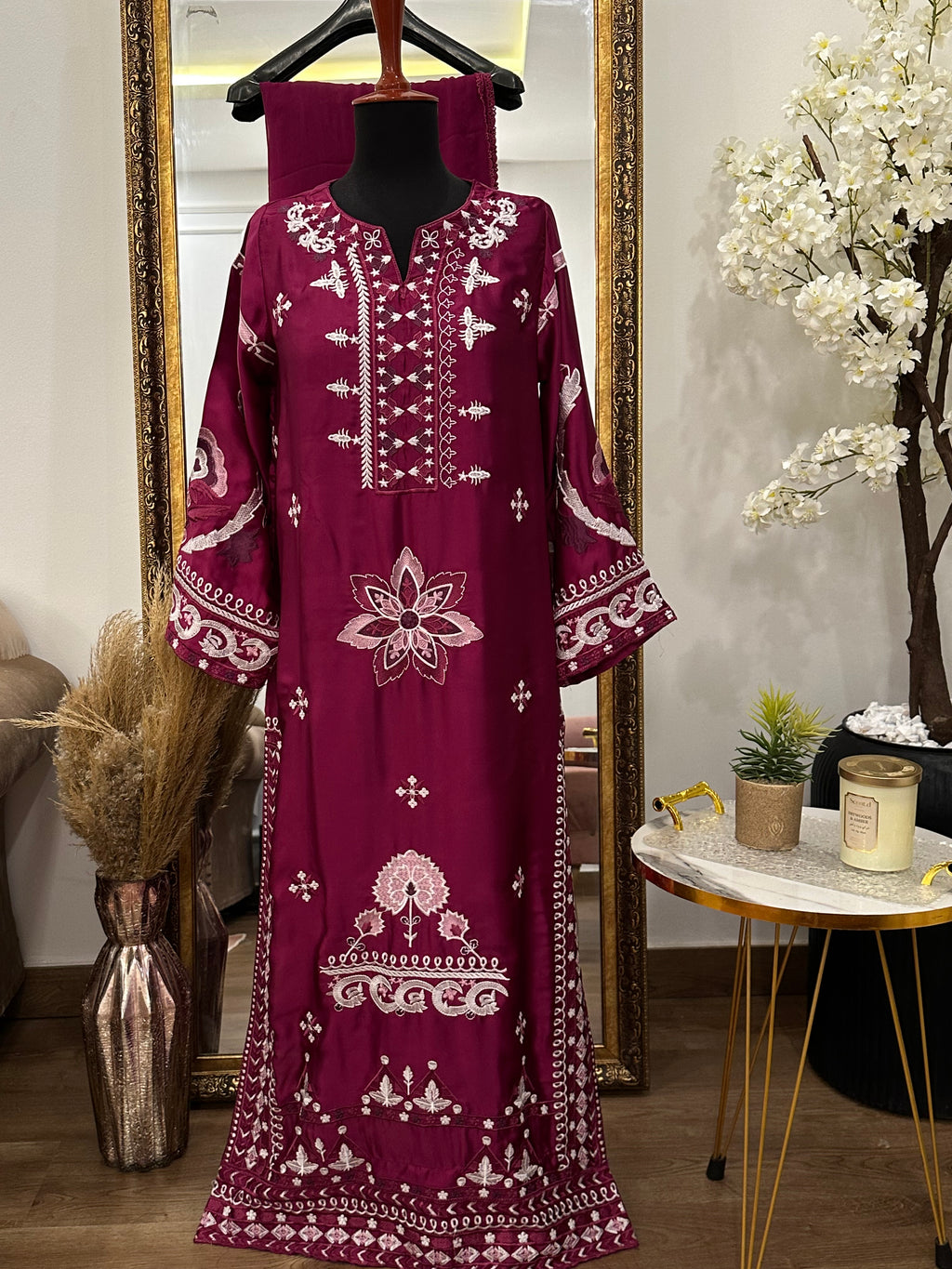 Aliza kaftan Purple
