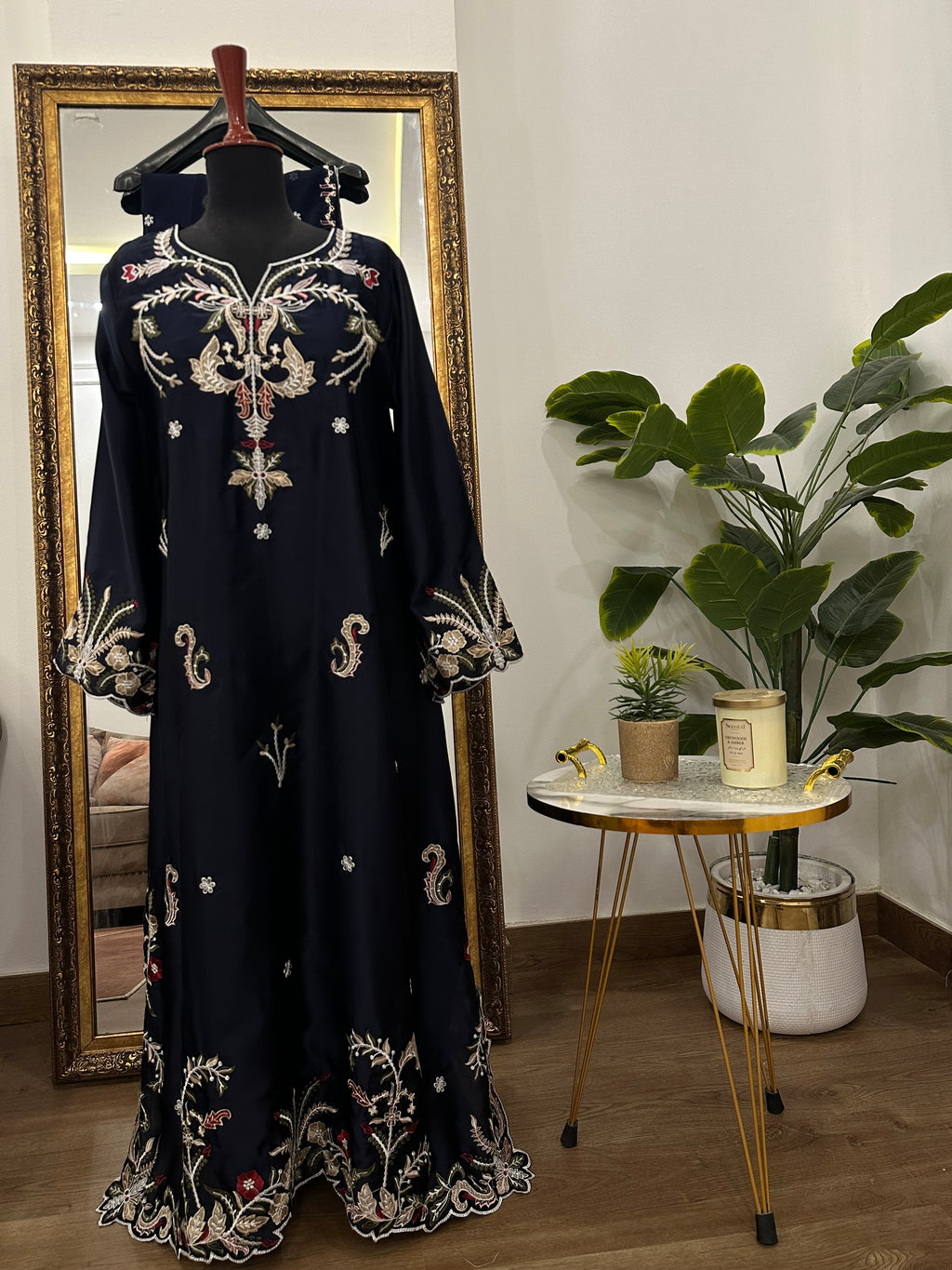 Ayesha Kaftan Midnight Blue