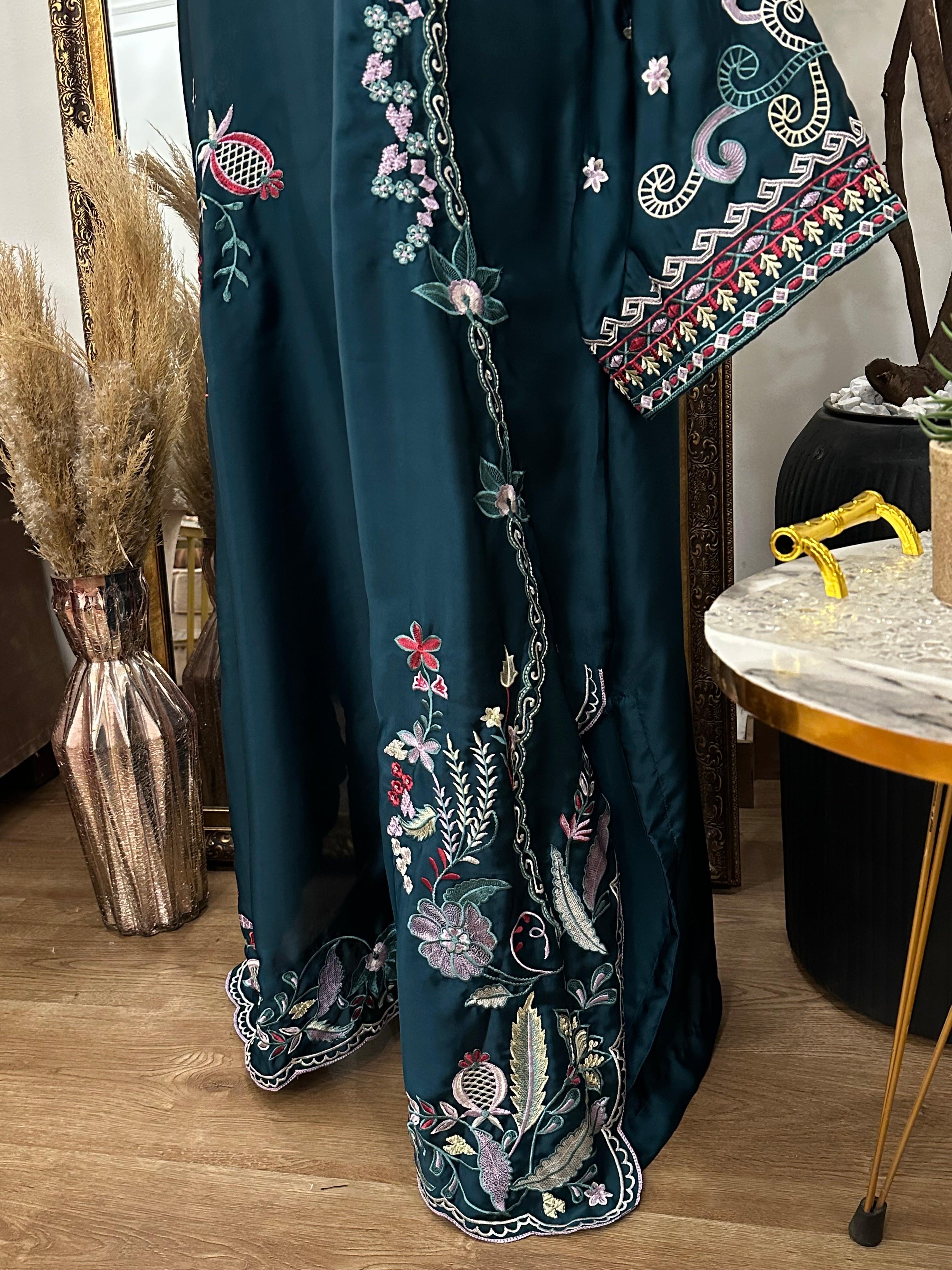 Alia kaftan Teal