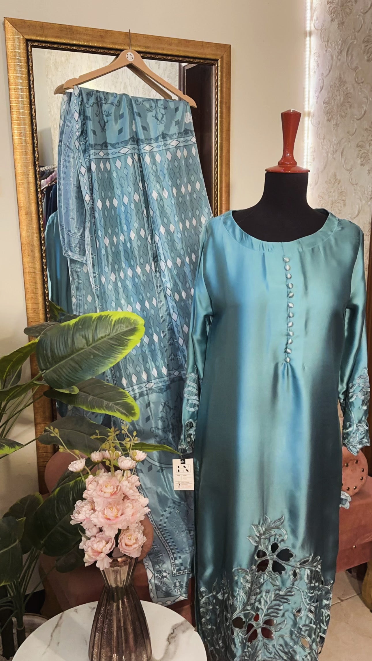 Noor Silk Aqua