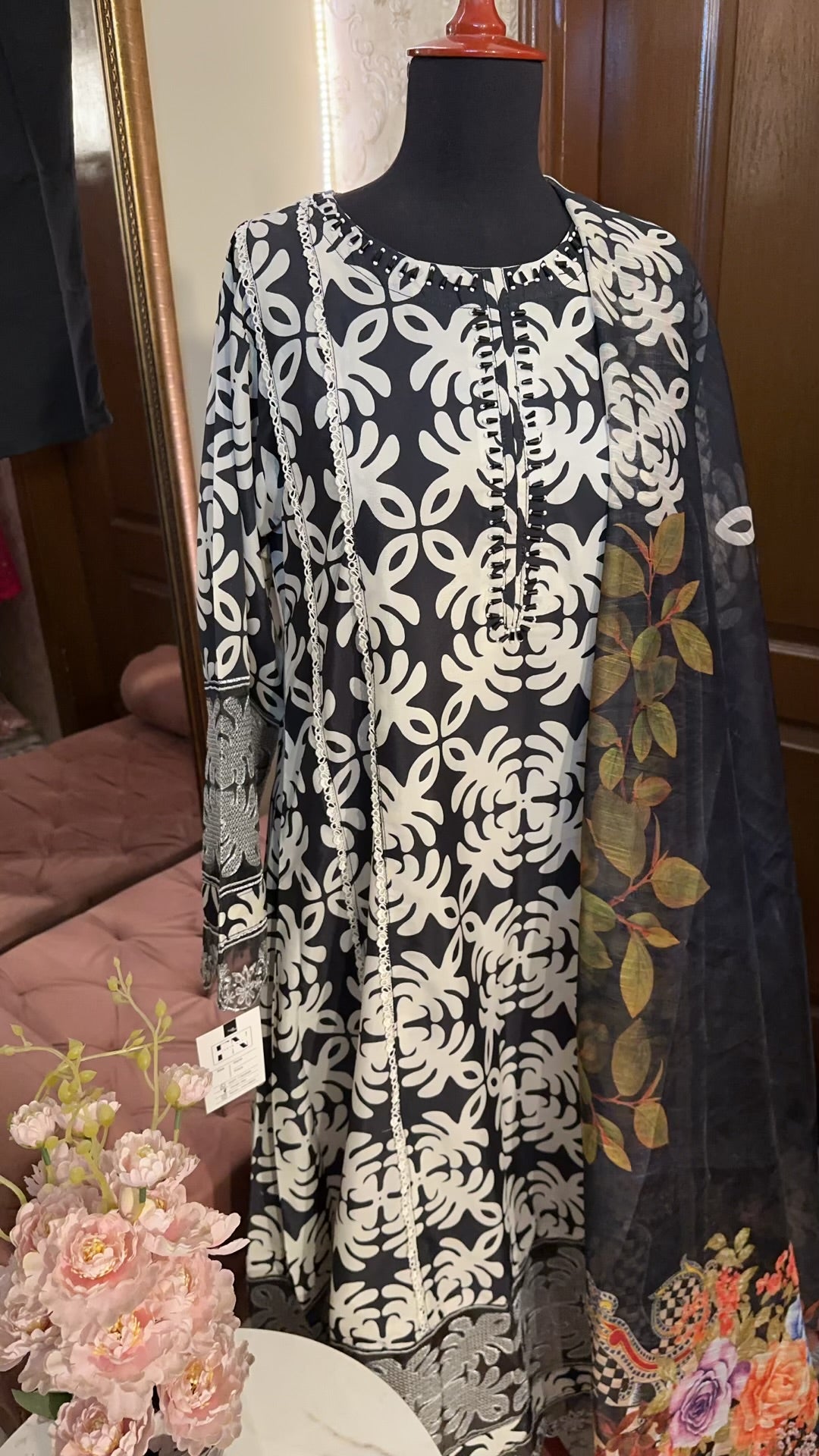 Cotton Printed Silk
