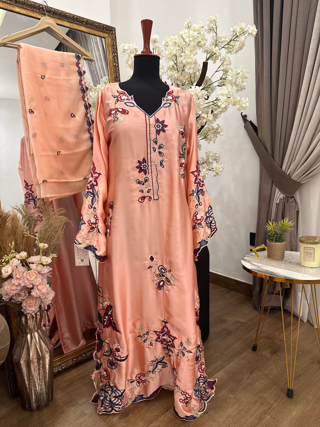 Alishba Peachy Pink