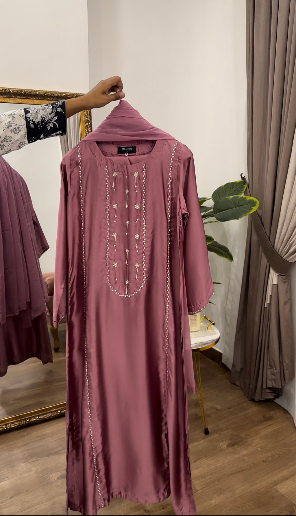 Rimestone Kaftan Lilac