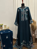 Russian Silk Kaftan Zink