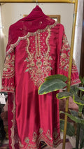 Zarmina Silk HotPink