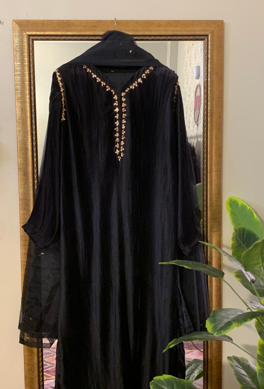 Nazneen Crush Silk Set