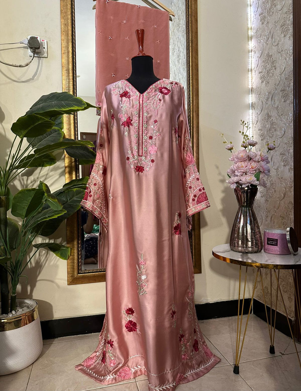 Sana kaftan Pink