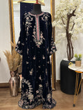 Virsa Valvet Kaftan Blue