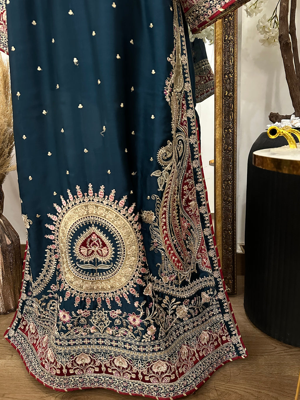 Mahira kaftan Teal