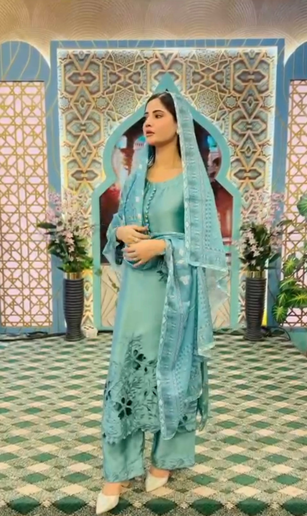 Noor Silk Aqua