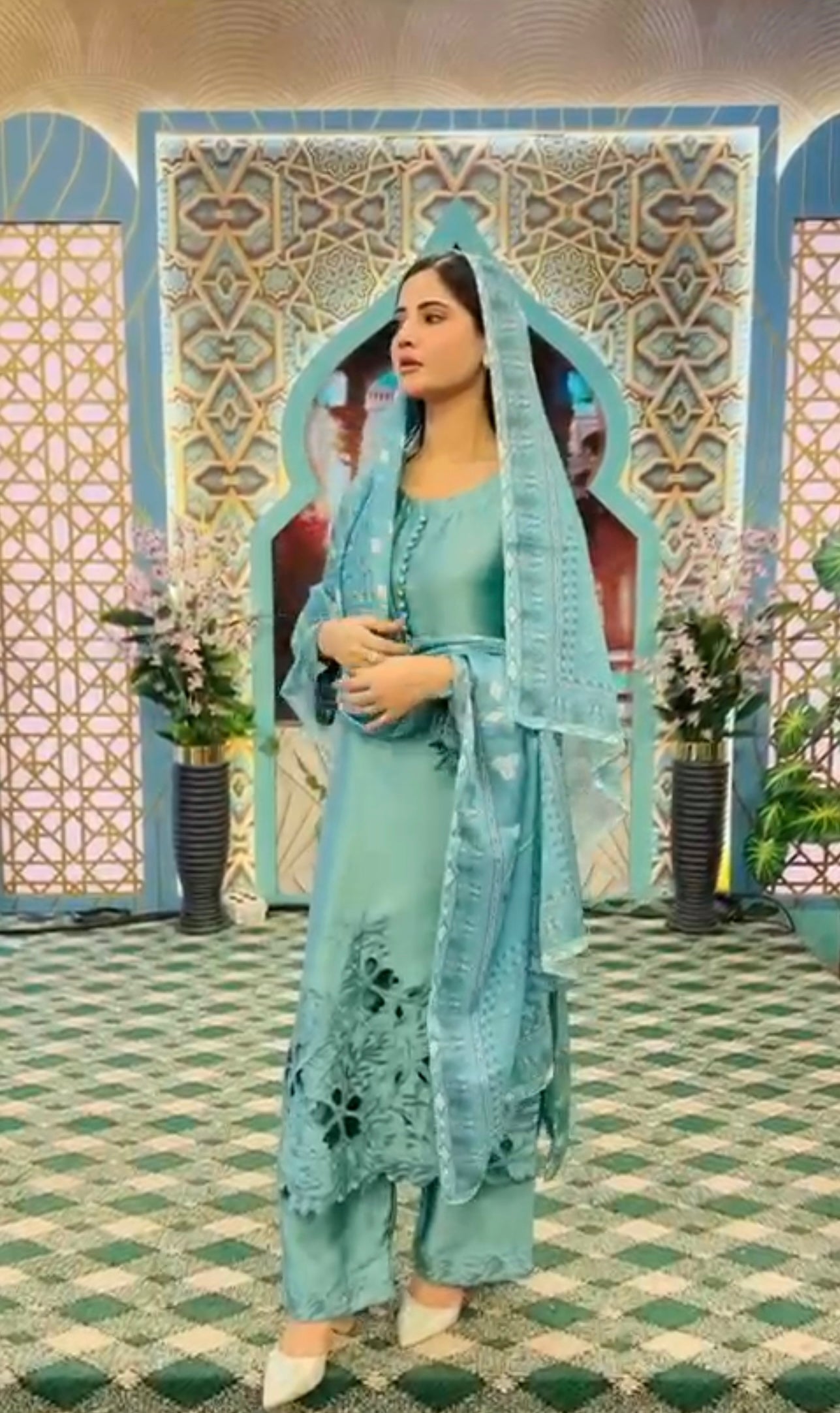 Noor Silk Aqua