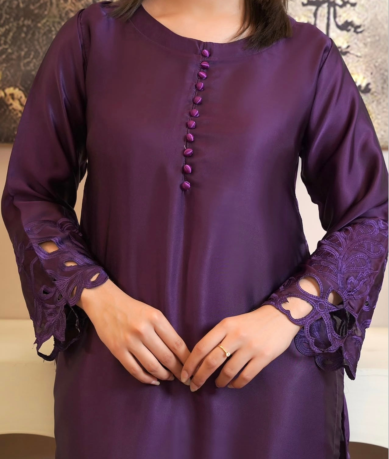 Noor Silk Plum