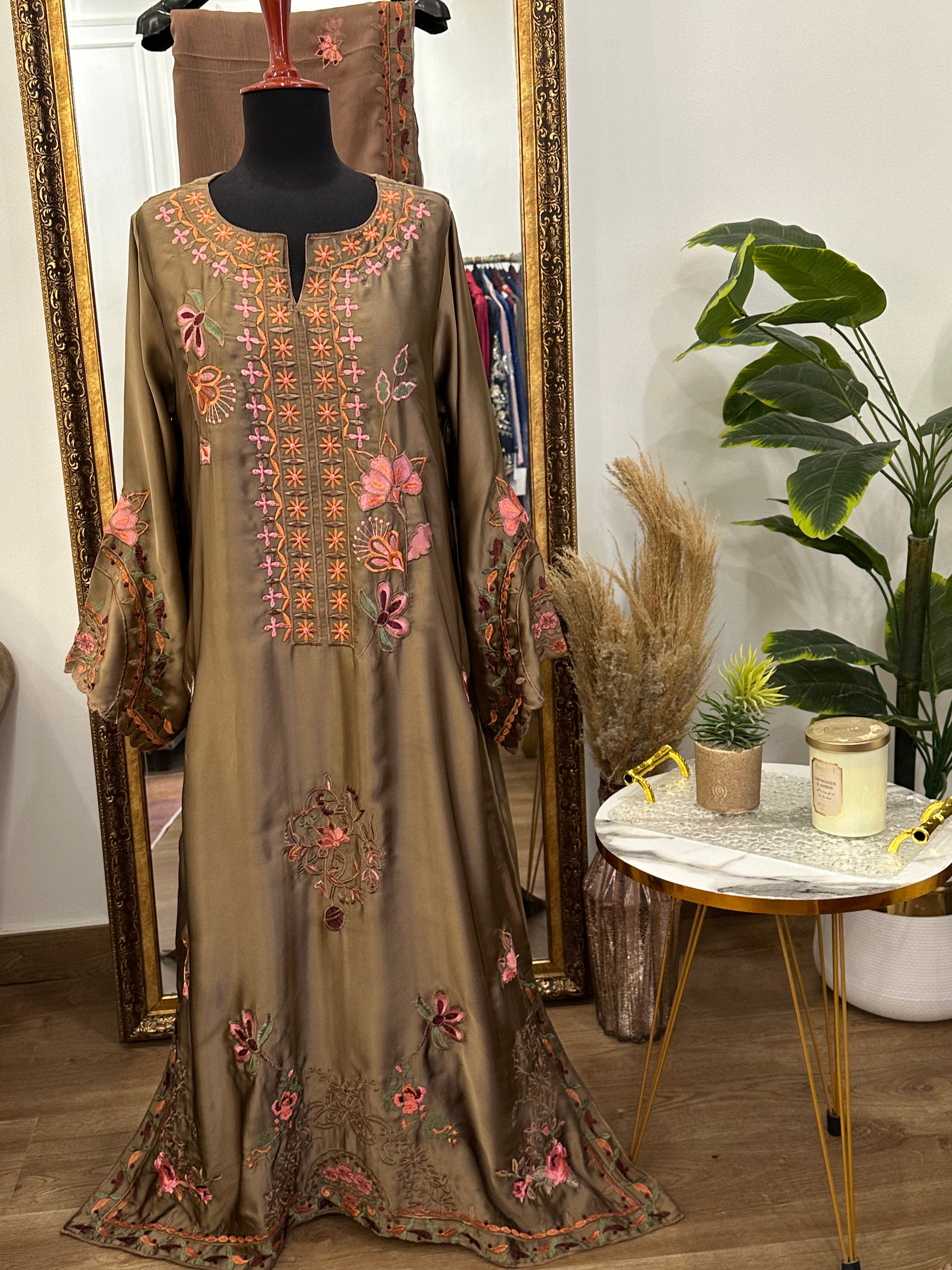 Elan Kaftan Brown