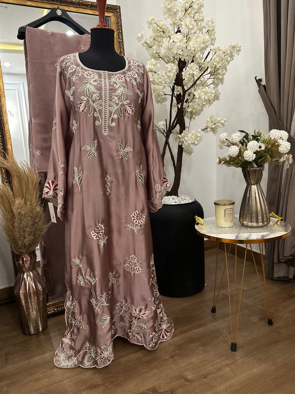Haya Kaftan – Rose Pink