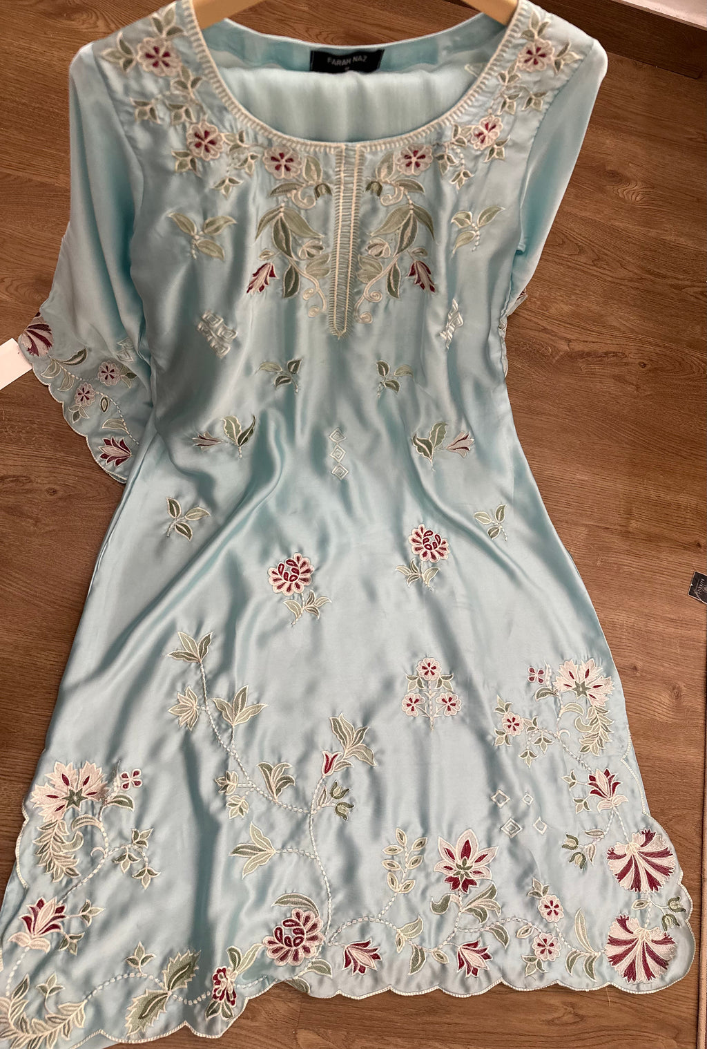 Haya Kaftan – Powder Blue