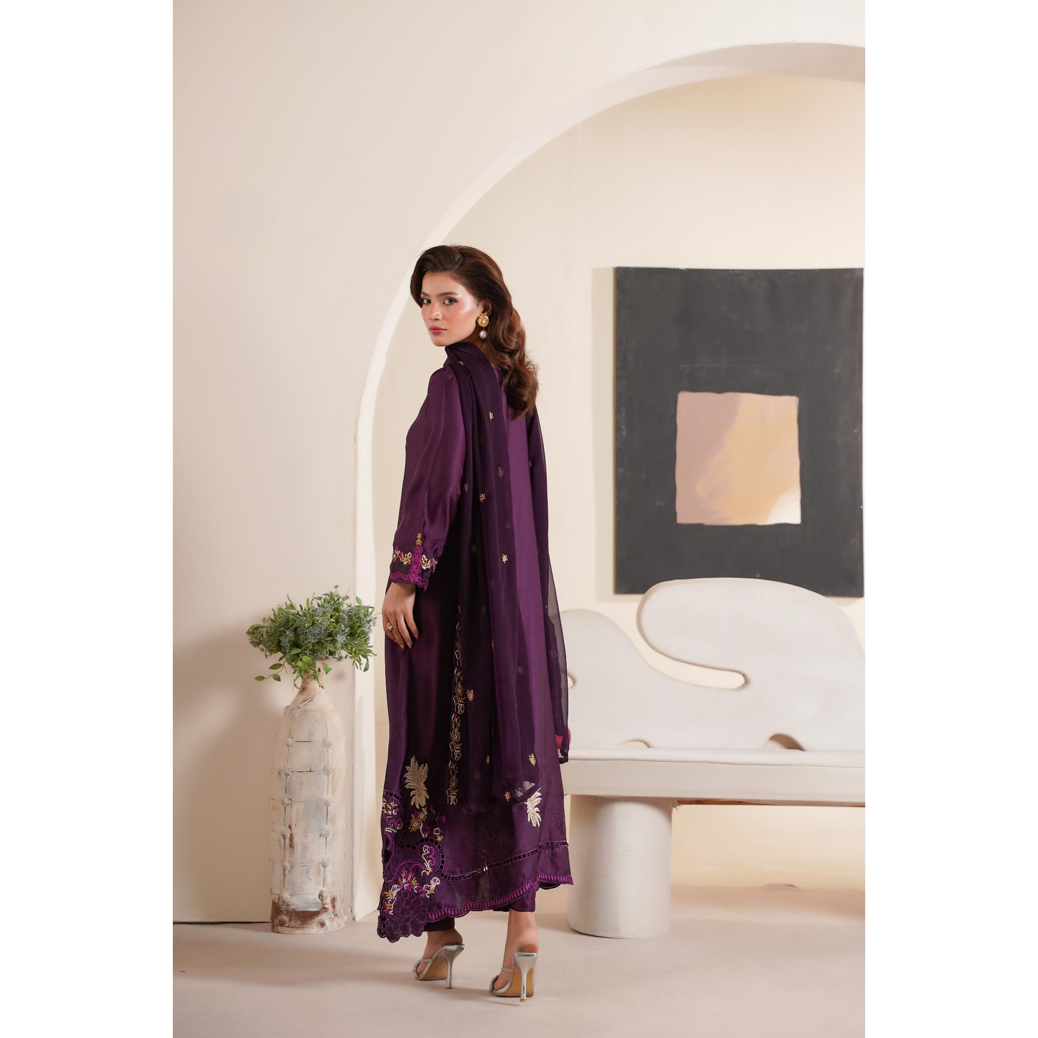 Kaftan 7 Plum