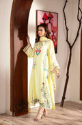 Alia kaftan Butteryellow