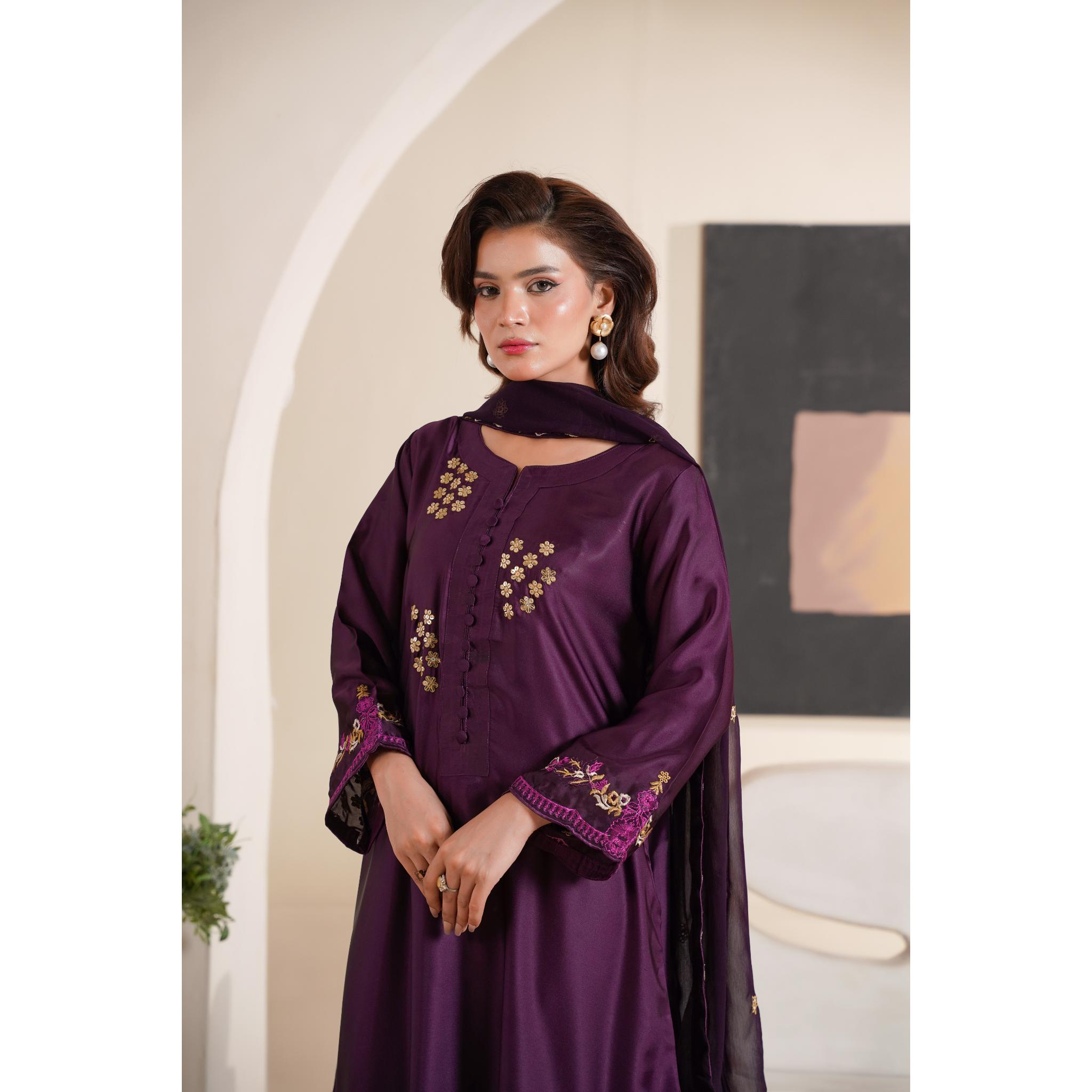 Kaftan 7 Plum